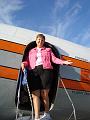 Bev - the lovely airline stewardess